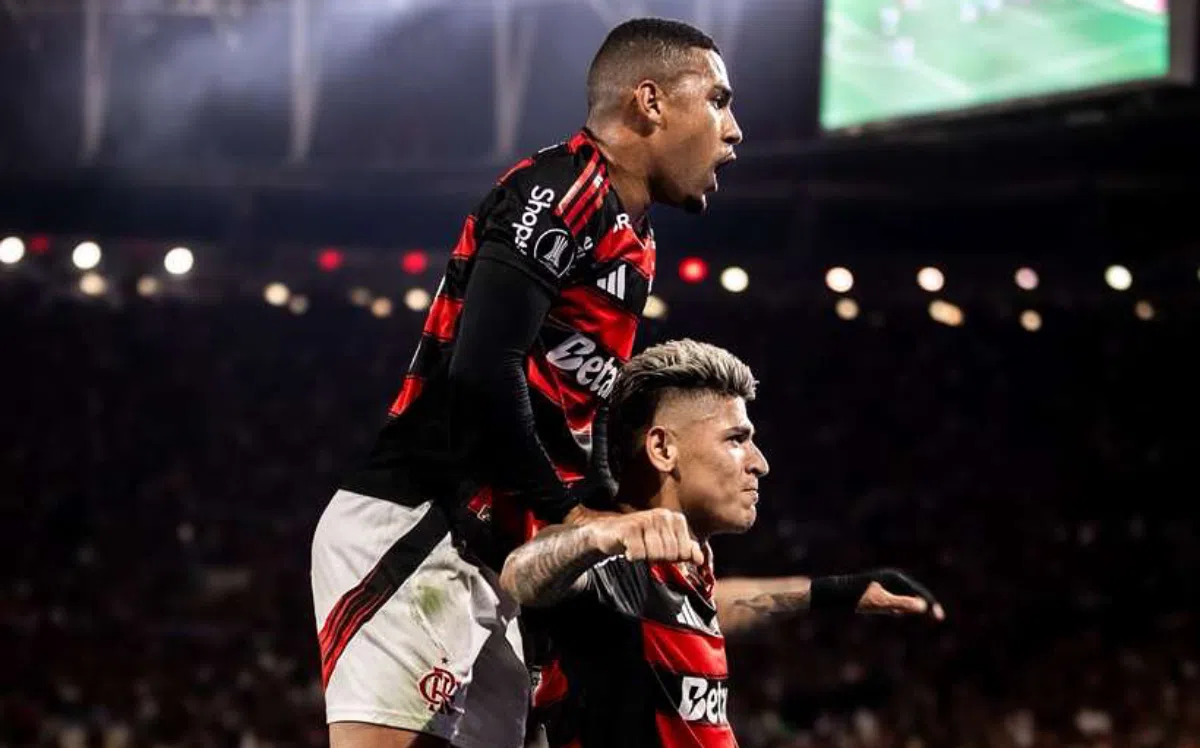 Samuel Lino e Carrascal, jogadores do Flamengo - Reprodução/Instagram