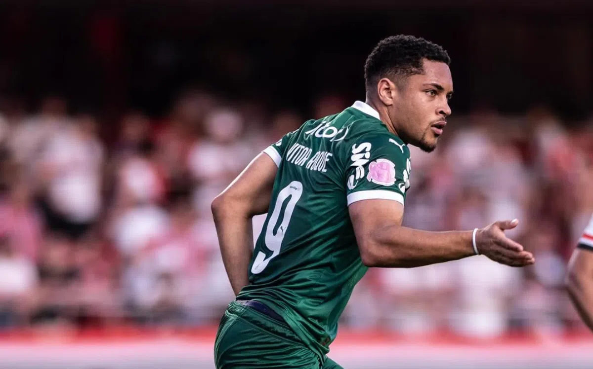 Palmeiras repreende Vitor Roque após post homofóbico nas redes; São Paulo emite nota de repúdio