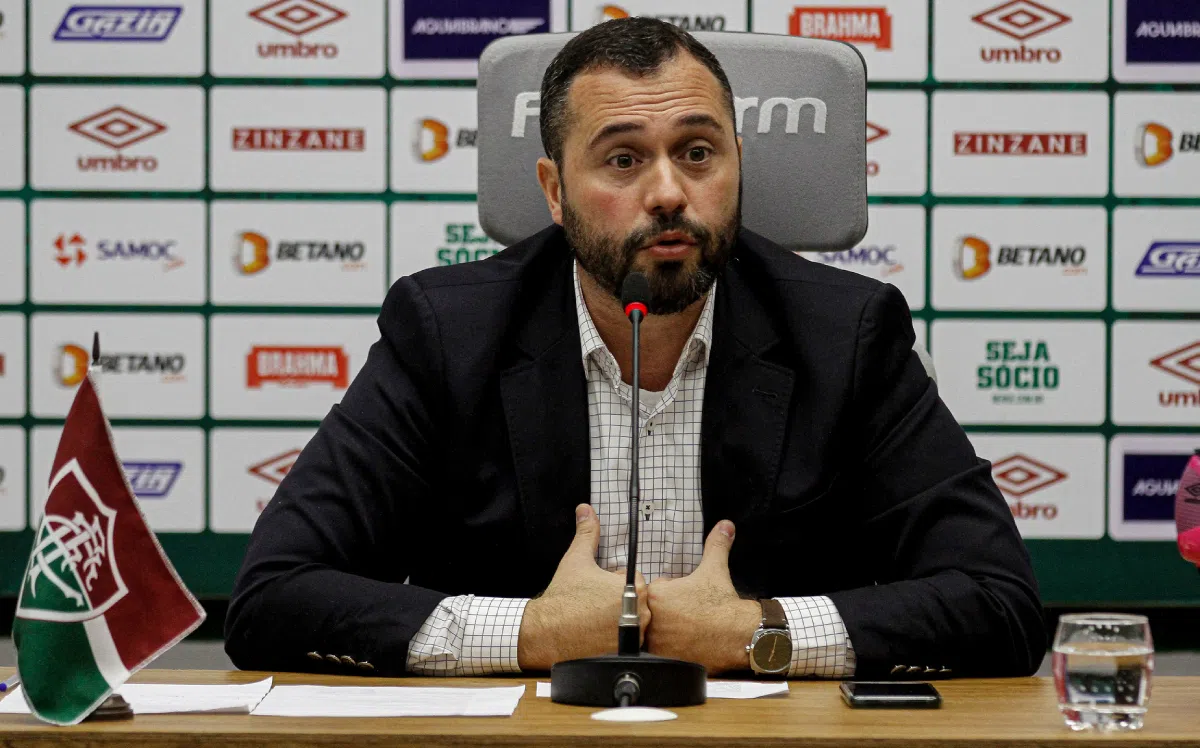 Mário Bittencourt, atual presidente do Fluminense - Foto: Reprodução/Fluminense