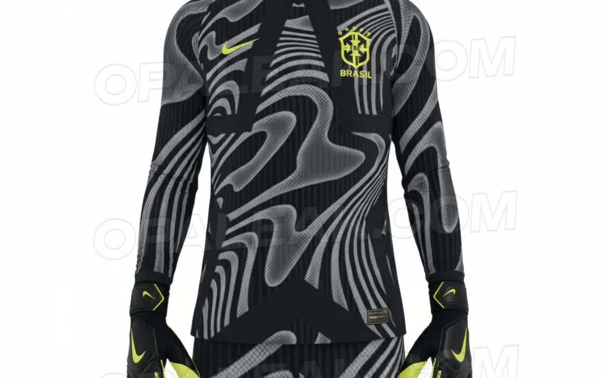 Camisa da Seleção Brasileira: Vaza susposto uniforme de goleiros para a Copa do Mundo 2026