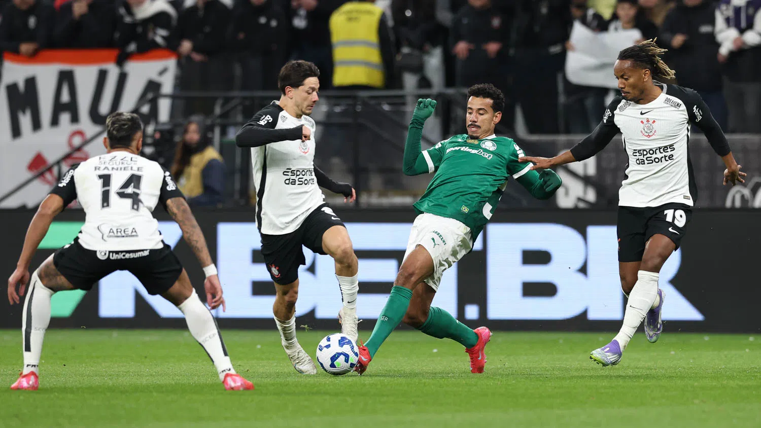 Em dérbi animado, Corinthians vence o Palmeiras e saí na frente nas oitavas de final da Copa do Brasil; veja como foi o jogo